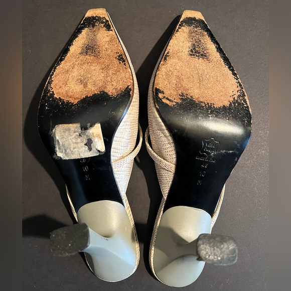 VINTAGE Via Spiga Leather Heels - Picture 6 of 10